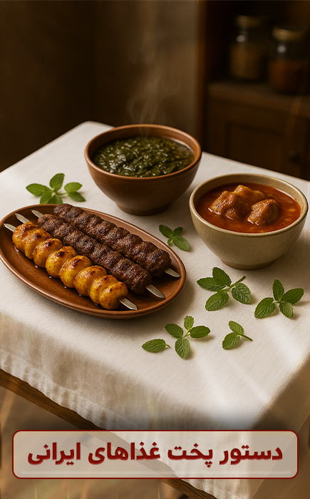 دستور پخت غذاهای اصیل ایرانی